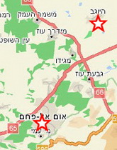 ניוקסל: בדרום הר חברון ובעמק יזרעאל