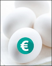 מחיר ביצי מאכל - ישראל מול העולם