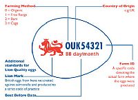 אנגליה: ביצי האיכות תחת המותג Lion יוחתמו לציון המקור כבר במשק